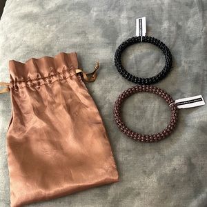 Roberta Chiarella NEW BOTH Limited Edition Circle Bracelets with pouch Vintage